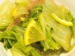 白菜のレモン醤油かけ-2015.7.31