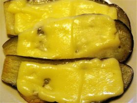 なすのチーズ焼き-2016.6.21