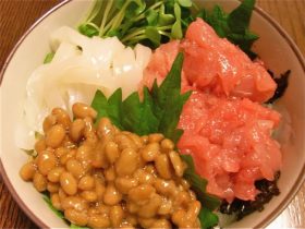 いかとろ納豆丼-2017.9.5