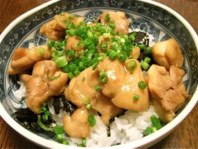 鶏の照り焼き丼-2017.9.30